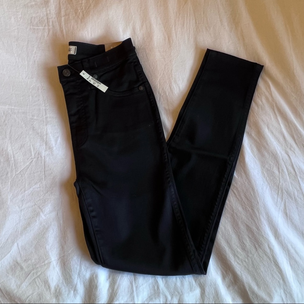 Madewell High-Rise Skinny Jeans in Carbondale Wash